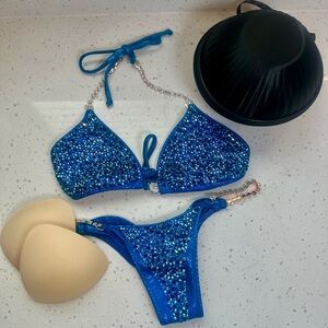 Toxic Angelz Blue Competition Bikini